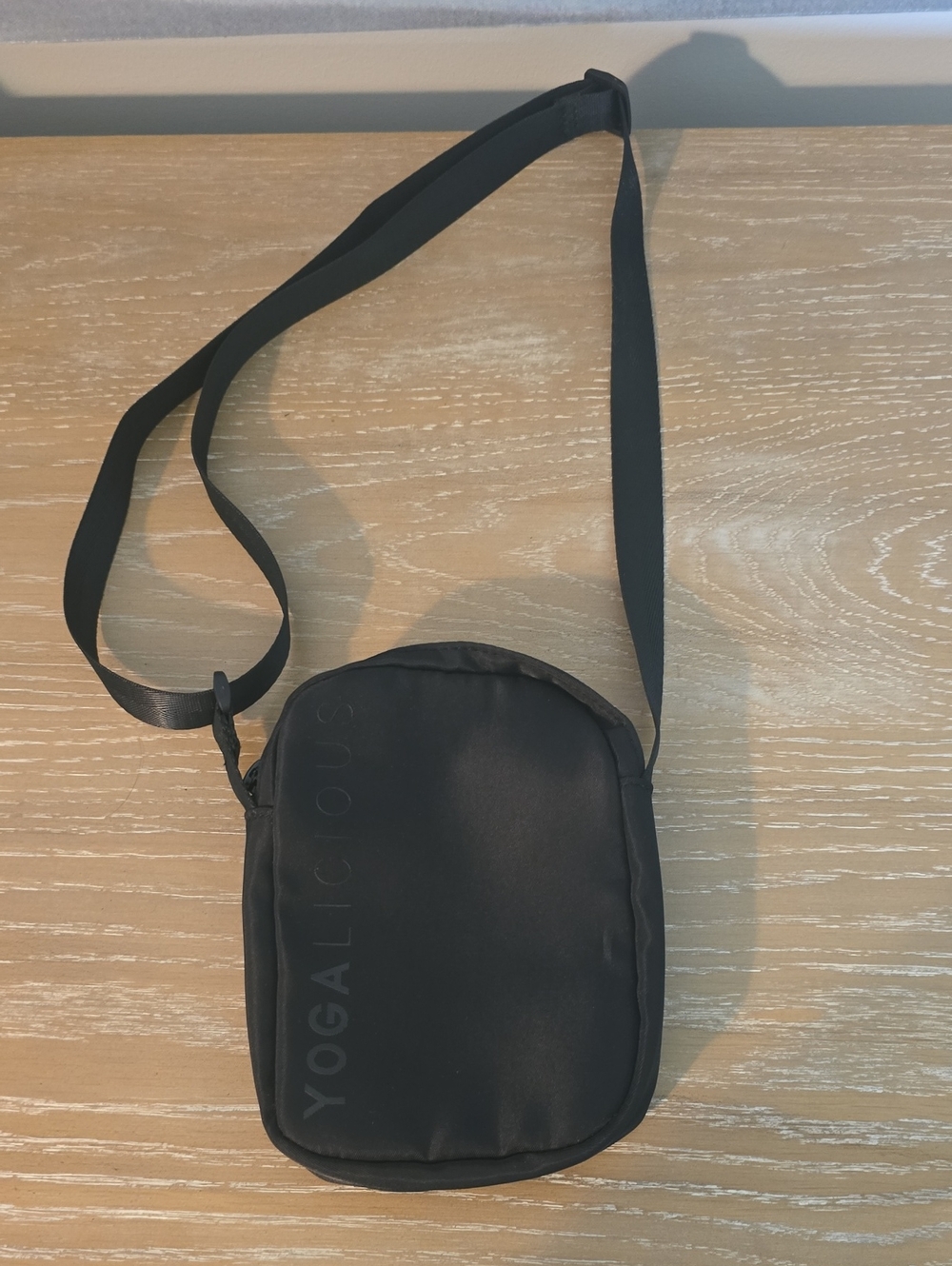 Yogalicuous Black Phone Bag